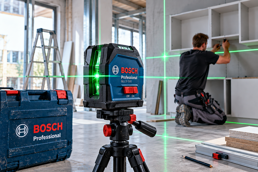 Messwerkzeuge bosch laser im profi einsatz
