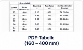 saege pdf tabelle